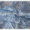 Elegant light blue Embroidery wedding veil lace fabric for lady dress