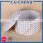 Round Shape Package Cardboard Hat Box With Ribbon