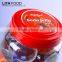 Round Jar Natural flavors fruit assorted coconut 35g jelly