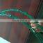 BTO-22 450mm roll diameter powder coated razor barbed wire
