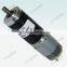 high speed dc motor 385 with 28mm metal gearbox 12v