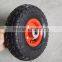 YJX Black Mute Alloy Pneumatic Wheel
