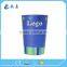 Disposable cold drink single wall paper cup with lid