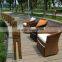 C - 9082 Fashionable design wicker arm chair patio furniture