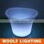 Bar Used Wine Cooler LED Color Changing Glowing Ice Bucket