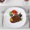 new dinner plate White Ceramic plate white porcelain plates