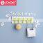 new design wooden DIY coat rack eco-friendly home wall decoration home entryway wall coat rack