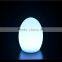 Best selling Iluminated led egg light lamp for home decoration