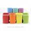 Creative square shape biscuit mug with funny face