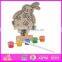 2015 New play paint toy baby toy,Cheap DIY wooden toy baby toy,Educational toy wooden paint baby toy W03A052