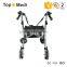 Topmedi lightweight aluminum folding rollator walker
