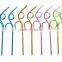 various hard plastic drinking straws for wholesale