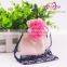 red ribbon rose wedding flower packages
