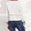 2016 factory price windbreaker soft shell bomber white jacket for women