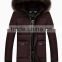 Fur Hood Business Leisure Down Jacket for Winter Men