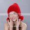 2015 Winter Natural Mink Fur Caps Genuine Mink Fur Knitted Hat Fashion Women Headwear
