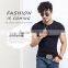 New 2016 Fashion Cheap V Neck short sleeve men t shirt