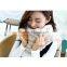 Autumn and winter wear korean style mohair warm long style solid fashion knit lovely scarf girl hijab scarf