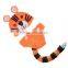 Cute Baby Tiger Pattern Crochet Knit Photography Props Outfit Infant Toddler Hat and Diaper Cover For 3-24 Months