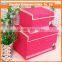 2017 China Supplier Hot Sales Good Quality Non-woven Fabric Storage Container Box