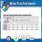 Made in Taiwan Metric Machine Screw DIN 963 ISO 2009 Slotted Flat Head Countersunk Steel Zinc Plated