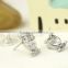 New Owl shape Cubic Zirconia Zinc Alloy jewelry set with good quality
