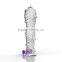 TPR Extender Crystal Sex Toy Penis Sleeve for Men