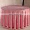 Wholesale Luxury Decoration Round Polyester Damask Table Cloth