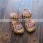 B21385A Korea Girls Suede Leather Diamond Princess Comfortable Sandals