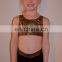 Kid funny sexy gymnastic sports bra + shorts leotard dance suit hot design