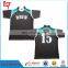 100% polyester dry fit custom rugby playing shirts with best quality