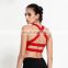 wholesale custom design sublimation printed sportswear yoga bra