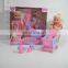 12" Girl doll,lovely baby doll with smell