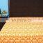 Yellow Ikat Queen kantha Quilt ikat,Indian Sari Queen bedding blanket