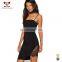 A Forever Fairness Black Latest Pattern DC Lines Girls Sexy Night Lace Dress