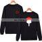 2017 BAIYIMO Bulk Cotton Printed Long Off White Fleece Women Hoodies