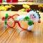 Christmas are Coming now! Christmas Glasses Frames Decor Evening Party Christmas Toy for Kids Adult