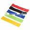 12inch Exercise Resistance Loop Bands Set of 5 Latex Workout Bands for Yoga Pilates Physical Therapy with Instruction Manual