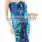 Fashionable multi color beach wear dress for ladies