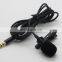 Metal Casing Seacue 3.5mm Lapel Clip-on Lavalier Microphone for iPhone,iPad,Android Phones