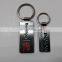 Custom double side mental key chain zinc alloy car key chain