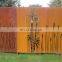 Bamboo metal artwork corten steel screen