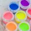 Custom your logo label nail powder acrylic dip powder starter kit neon dip powder