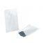 Eco Friendly Smell Proof Laminated Foil All White 3 Side Sealing Packaging Bags Heat Seal