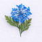 Babysbreath & Leaf Dry Flower Diy Nail Stickers Manicure Decal Dried Flowers
