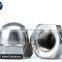 stainless steel fasteners ss304 ss316 ss410 409L din1587  hex domed cap nut