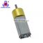small dc gear motor 15mm diameter with metal gearbox