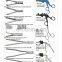 reusable surgical hook scissors for Laparoscopic surgical  instrument