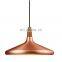 Modern Nordic industrial style Wood top Aluminum Cooper led bar light sconce Pendant Lamp