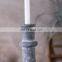 UK simple pillar candle stand custom home decoration cement antique candle stick holder